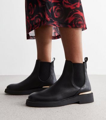 New look leather 2025 chelsea boots