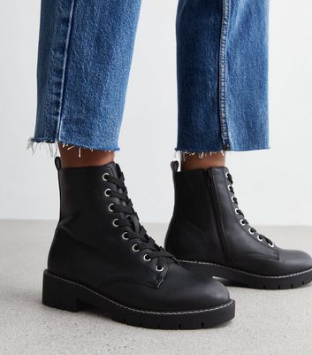 New look boots sale best sale wide fit