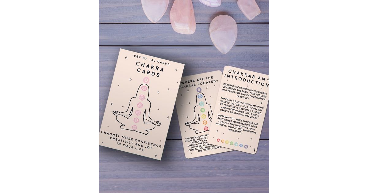 Pink Chakra Cards | New Look