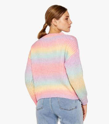 New look shop multi coloured jumper