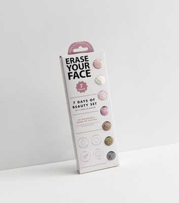 7 Pack Multicoloured Erase Your Face Pastel Reusable Cloths