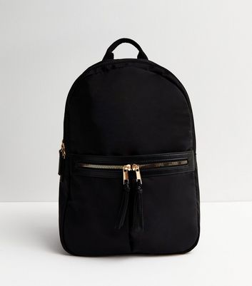 New look sale black rucksack