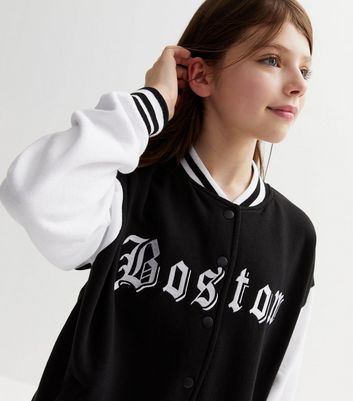 Girl baseball best sale jacket new look