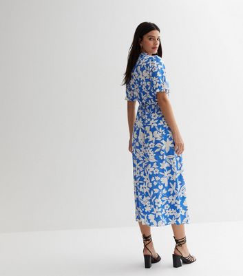 Floral midi hotsell tea dress