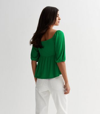 Twist front off hot sale the shoulder sweater