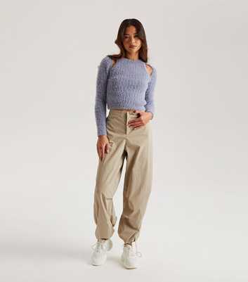 Urban Bliss Stone Parachute Trousers