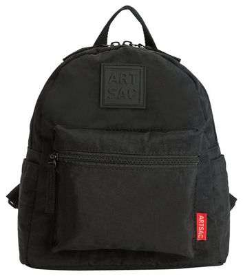 Artsac Black Pocket Front Backpack New Look