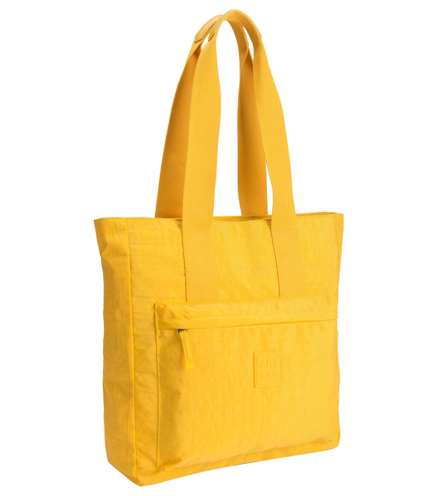Artsac Yellow Double Strap Tote Bag Image 2