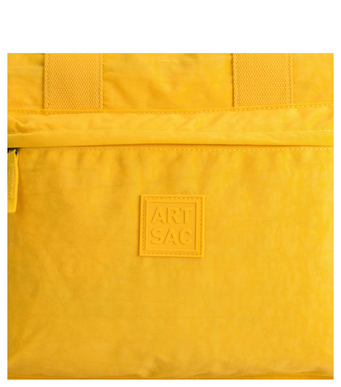Artsac Yellow Double Strap Tote Bag Image 4