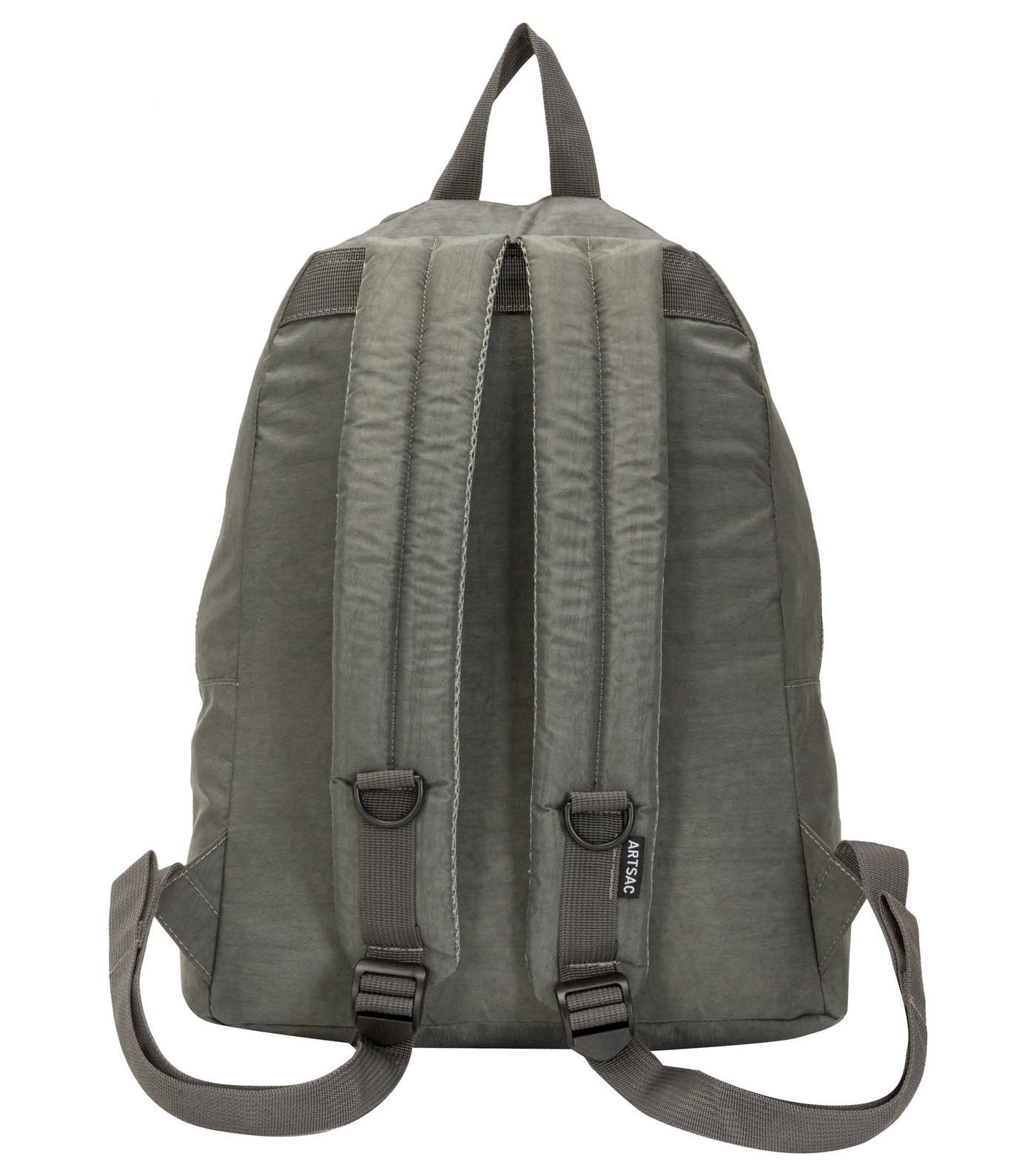 Artsac Grey 3 Pocket Front Large Backpack Image 3