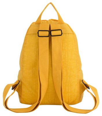 Yellow best sale purse backpack