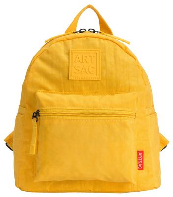 Artsac Yellow Pocket Front Backpack