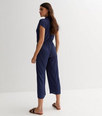 Tie-belt jumpsuit - Black - Ladies | H&M IN