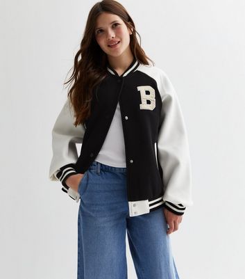 Logo varsity jacket new arrivals