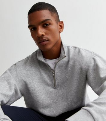 Mens grey sweatshirt best sale