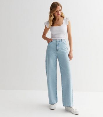 New look best sale light blue jeans