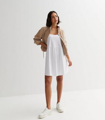 Womens white clearance smock dress