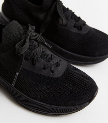 Black hotsell sports trainers