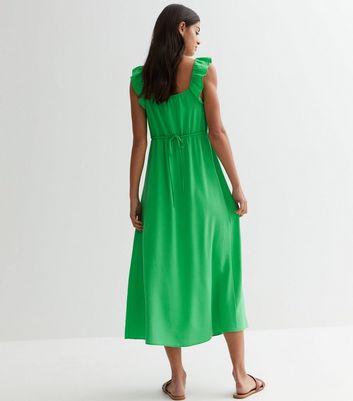 Green dress shop h and m