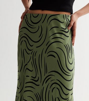 Olive green skirts outlet value