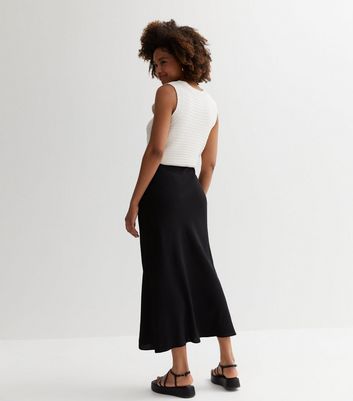 New look a outlet line midi skirt