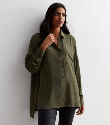 New look satin blouse sales