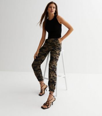Hirigin Women High Waist Hip Hop Combat Cargo Pants Loose Casual Trousers  Fashion - Walmart.com