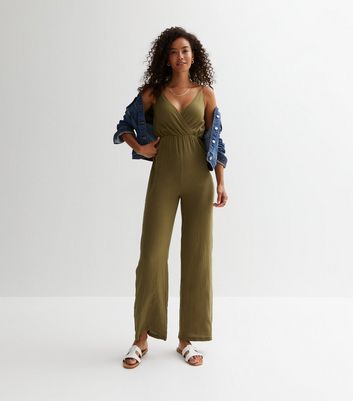 Forever 21 cheap green jumpsuit