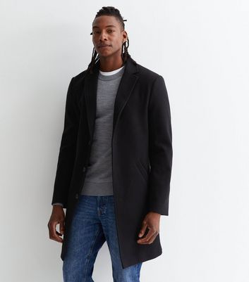 Black formal coat on sale