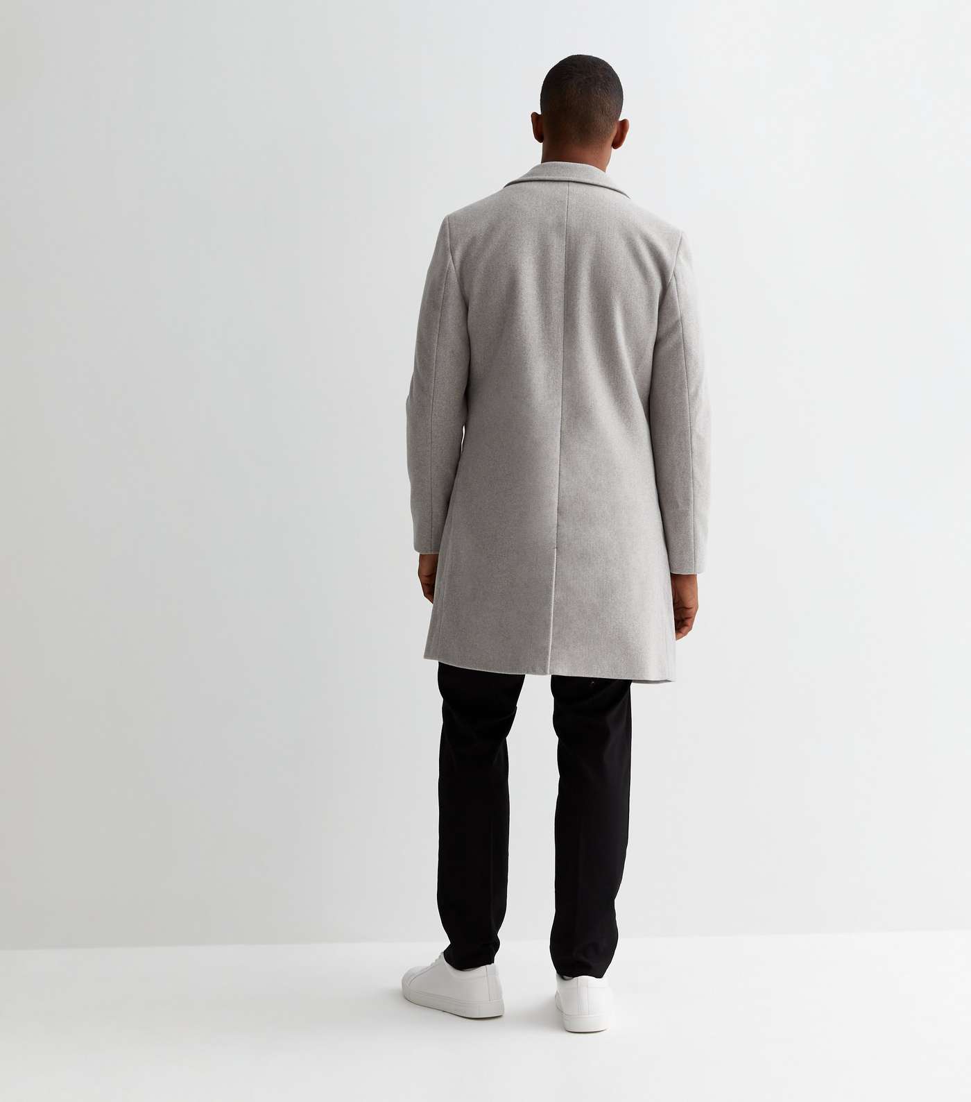 Grey Formal Coat Image 4