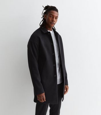 New look hot sale mens overcoat