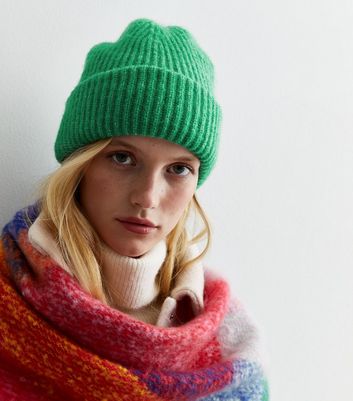 Green cheap knit cap