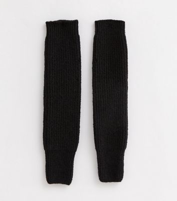 Buy Lipsy Black Knitted Chunky Leg Warmers from the Next UK online shop