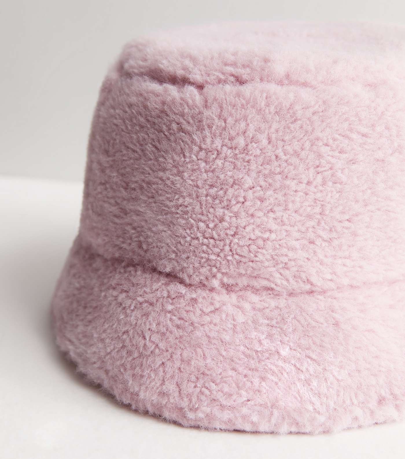 Girls Pink Teddy Bucket Hat Image 3