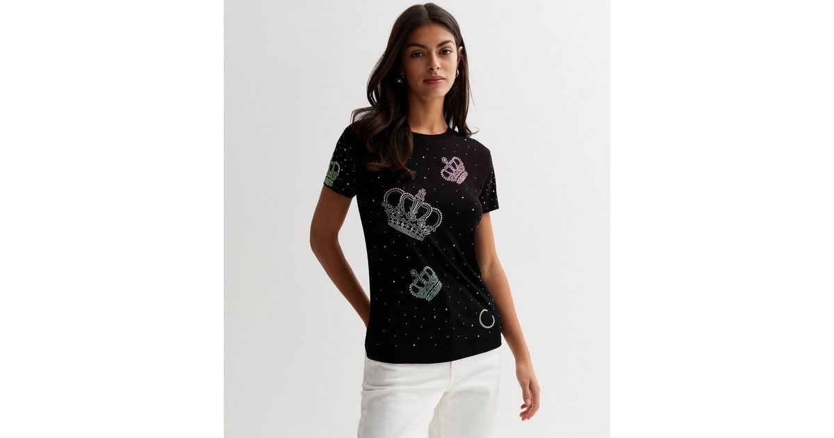 Haut Femme Serpent Rose/noir New Look - Taille 12, Neuf Avec étiquettes, Motif Animalier