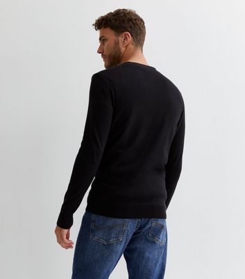 Black Fine Knit Slim Fit Cardigan | New Look