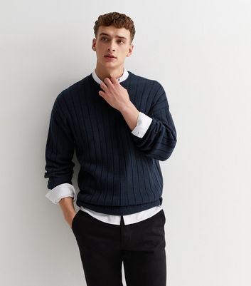 Navy 2024 oversized jumper