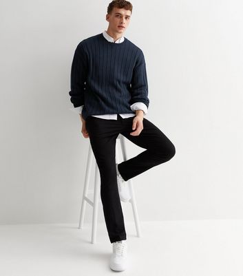 Oversized black jumper on sale mens