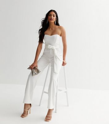 New look 2025 strapless jumpsuit