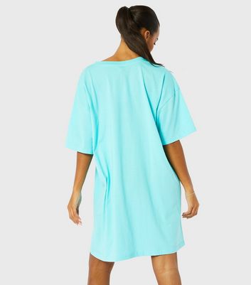 Skinnydip Pale Blue Dream On T-Shirt Night Dress