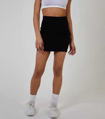 Pink Vanilla Black Utility Mini Skirt