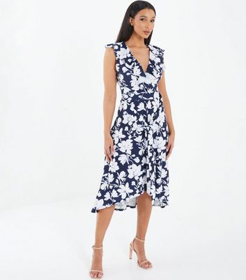 New look clearance navy floral dress