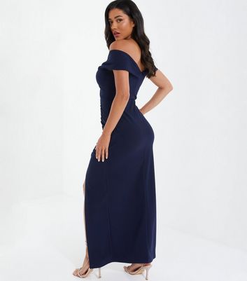 quiz bardot maxi dress