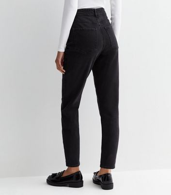 Black High Waist Tori Mom Jeans New Look