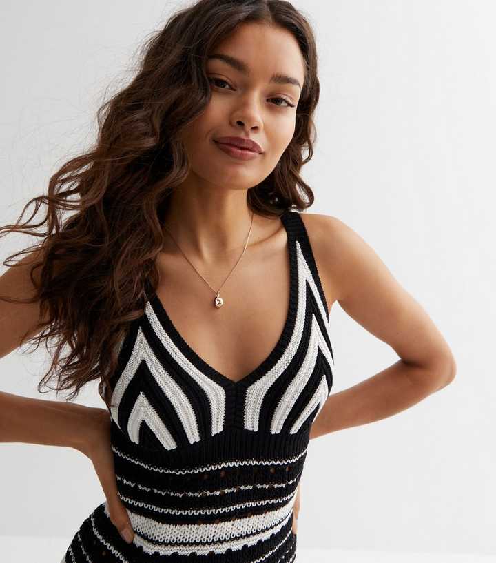 Cotton Strappy Midi Tank