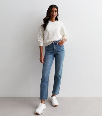 Ankle grazer hotsell jeans new look