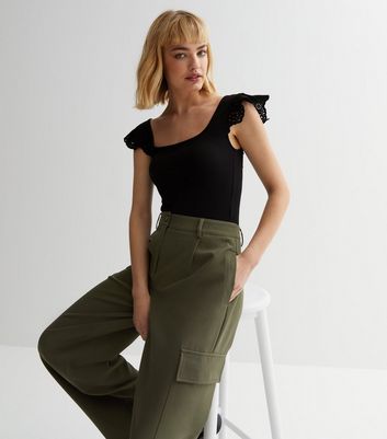 Buy Olive Trousers  Pants for Women by Outryt Online  Ajiocom