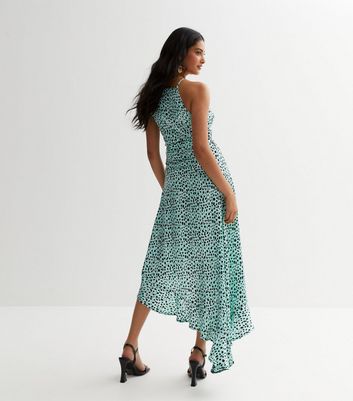 Ruffle hem cocktail on sale dress