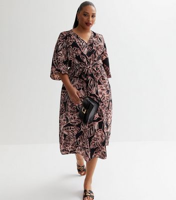 Kimono midi dress 2025 plus size