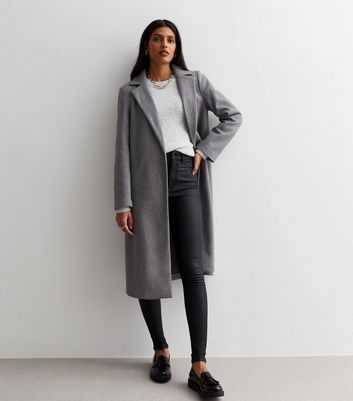 Ladies hot sale gray coats